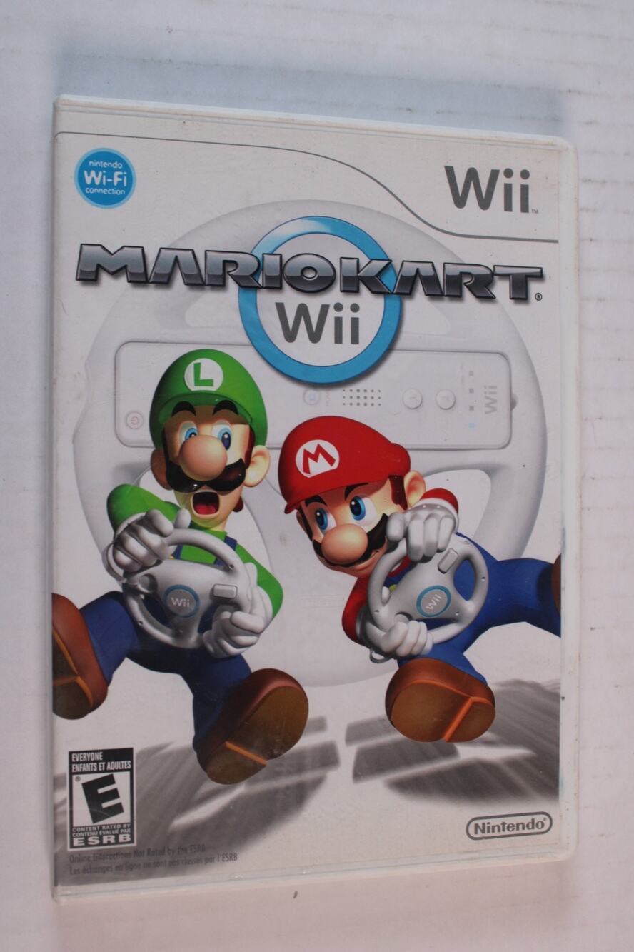 Mario Kart Wii (Nintendo, 2008) Authentic, tested/works